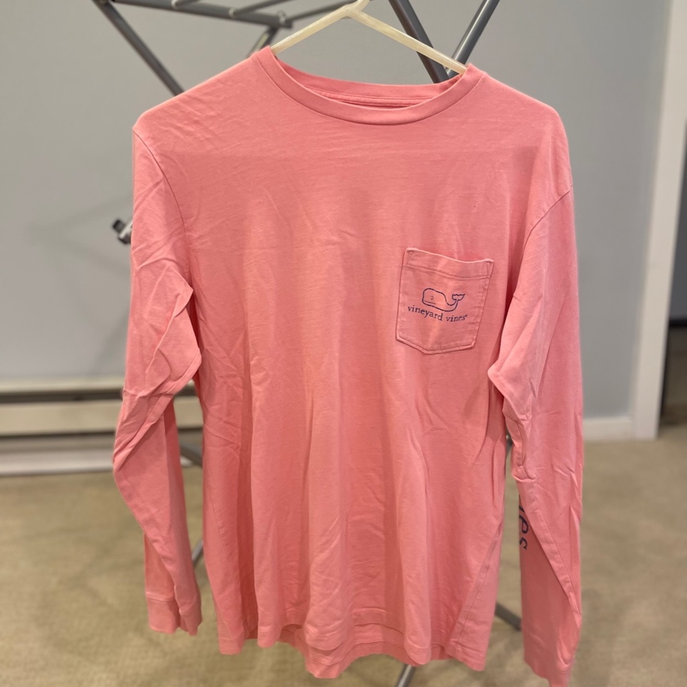 Small Pink Vineyard Vines Long Sleeve T